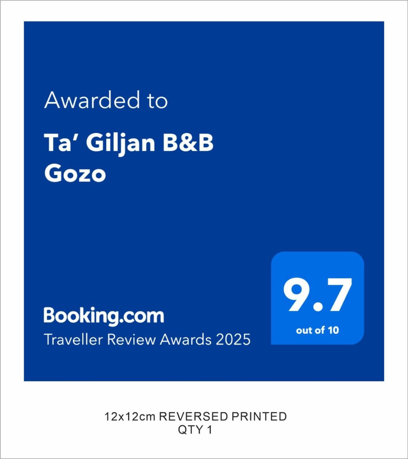 Ta' Giljan B&B Gozo 자프라 외부 사진